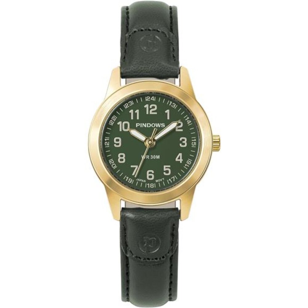 Slim Minimalist Quartz Analog Watch for Women, Gold-Tone Case - Picture 3 of 8